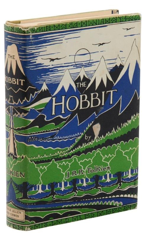 The Hobbit ~ by J. R. R. Toklien ~ Second British Edition ~ 13th Impression JRR
