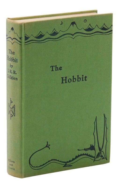 The Hobbit ~ by J. R. R. Toklien ~ Second British Edition ~ 13th Impression JRR - 3