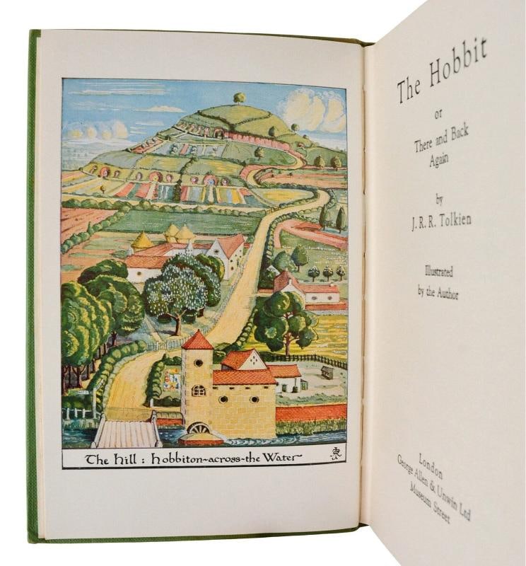 The Hobbit ~ by J. R. R. Toklien ~ Second British Edition ~ 13th Impression JRR - 5