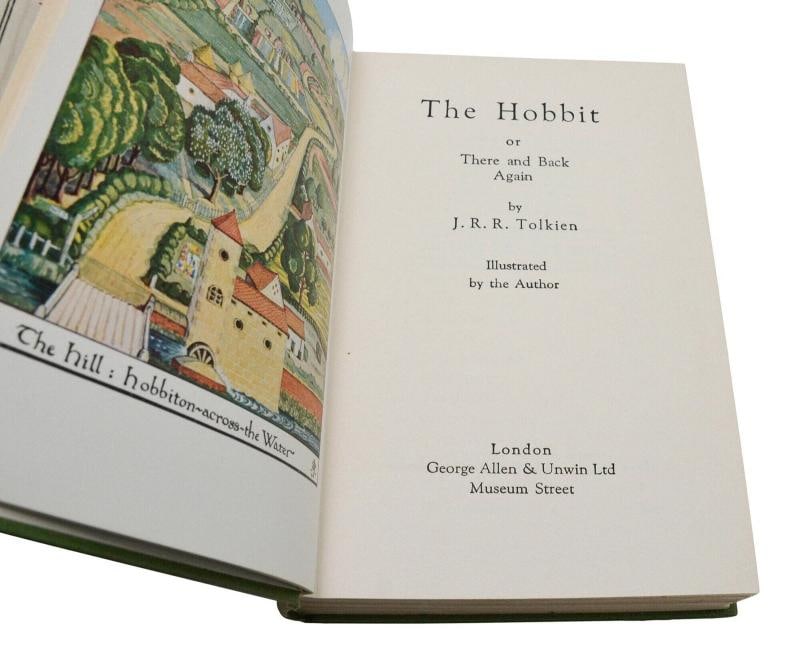 The Hobbit ~ by J. R. R. Toklien ~ Second British Edition ~ 13th Impression JRR - 6