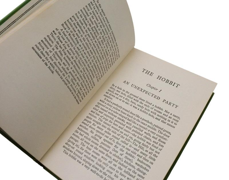 The Hobbit ~ by J. R. R. Toklien ~ Second British Edition ~ 13th Impression JRR - 8