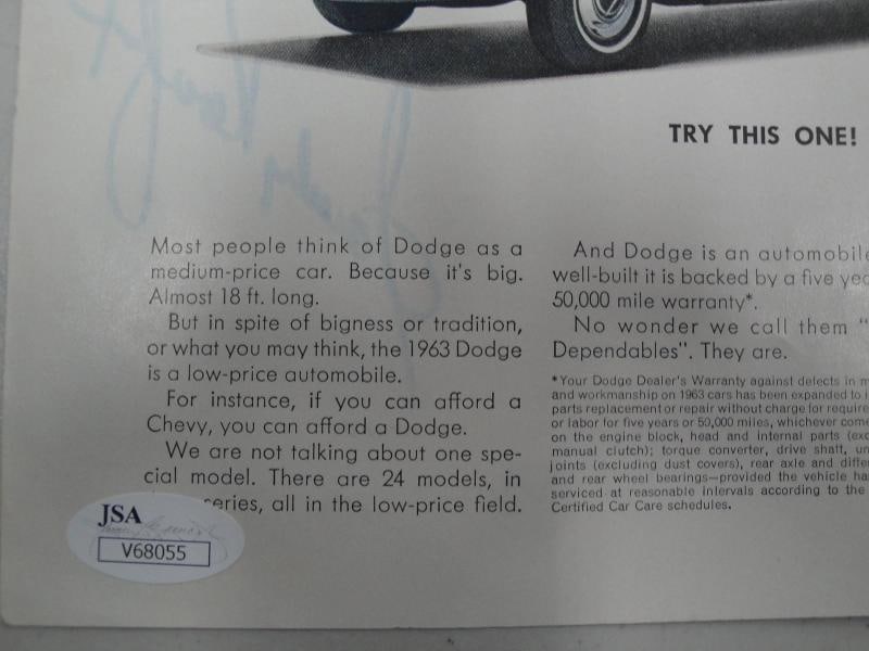 Sandy Koufax Signed Autographed Sport Illustrated Magazine Dodgers JSA - 3