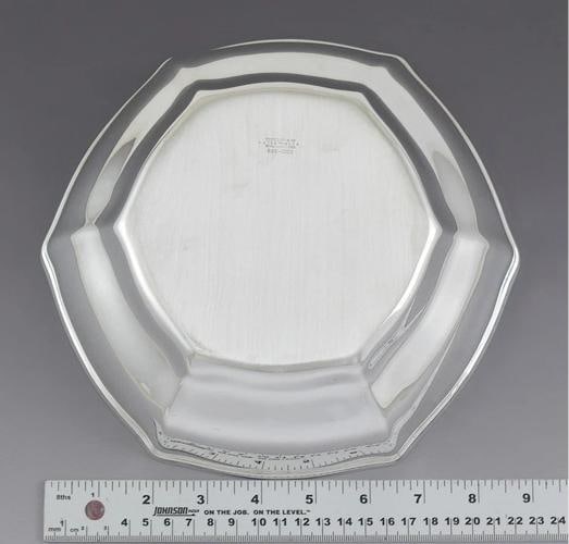 Elegant Tiffany & Co Sterling Silver Hexagonal Centerpiece Bowl - 4