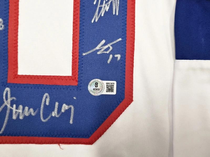 1980 Team USA Miracle on Ice Auto White Jersey Miracles? 18 Sig Eruzione Beckett - 5