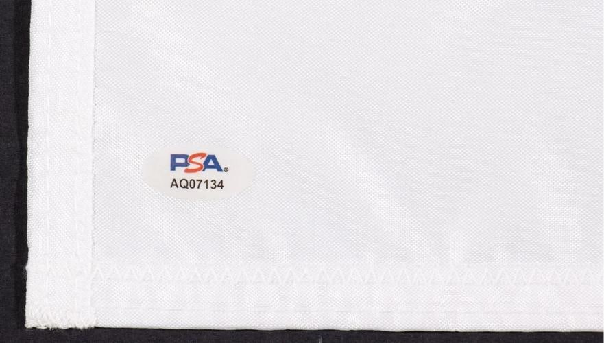 Tiger Woods Signed Autographed PGA Golf Flag PSA DNA COA - 4