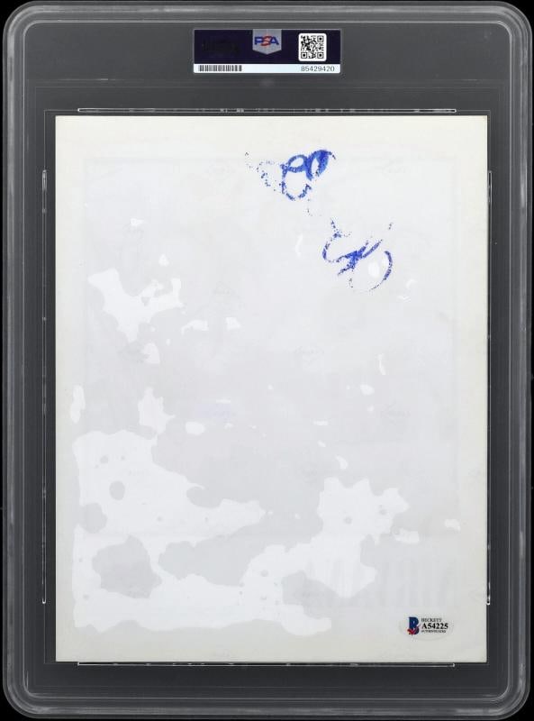 NIRVANA: Kurt Cobain, Dave Grohl and Krist Novoseli Signed Promo Photo (PSA + Beckett LOA) - 2