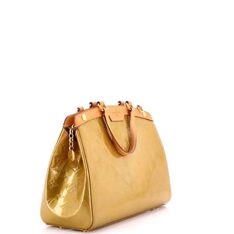 Louis Vuitton Brea Handbag Monogram Vernis MM - 2