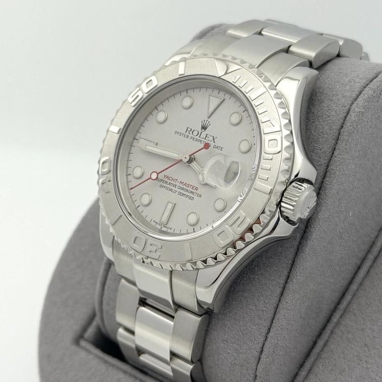 Rolex Yacht Master 16622 40mm Platinum Dial Platinum Bezel Stainless Steel - 10