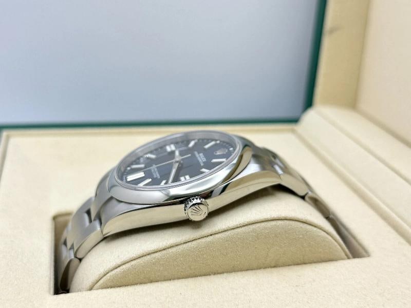 2025 Rolex Oyster Perpetual 124300 41mm Blue Dial Stainless Steel Box Papers - 5