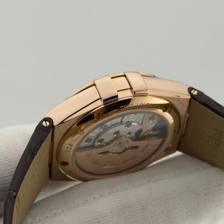 Omega Constellation Limited Edition 123.53.38.21.02.001 18k Sedna Gold Box Paper - 8