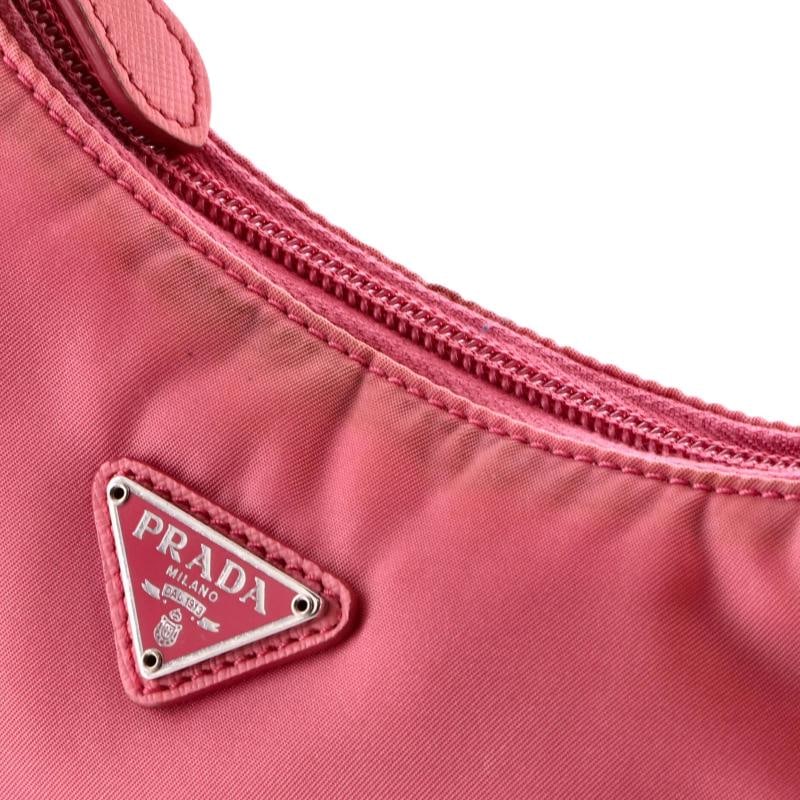 Prada Re-Edition 2000 Hobo Tessuto Mini - 6
