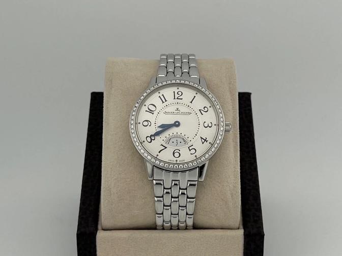 Jaeger LeCoultre Rendez Vous Q3478121 34mm Diamond Bezel White Dial Steel - 12