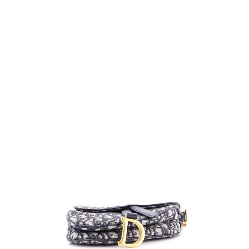 Christian Dior Saddle Handbag Oblique Canvas Mini - 4