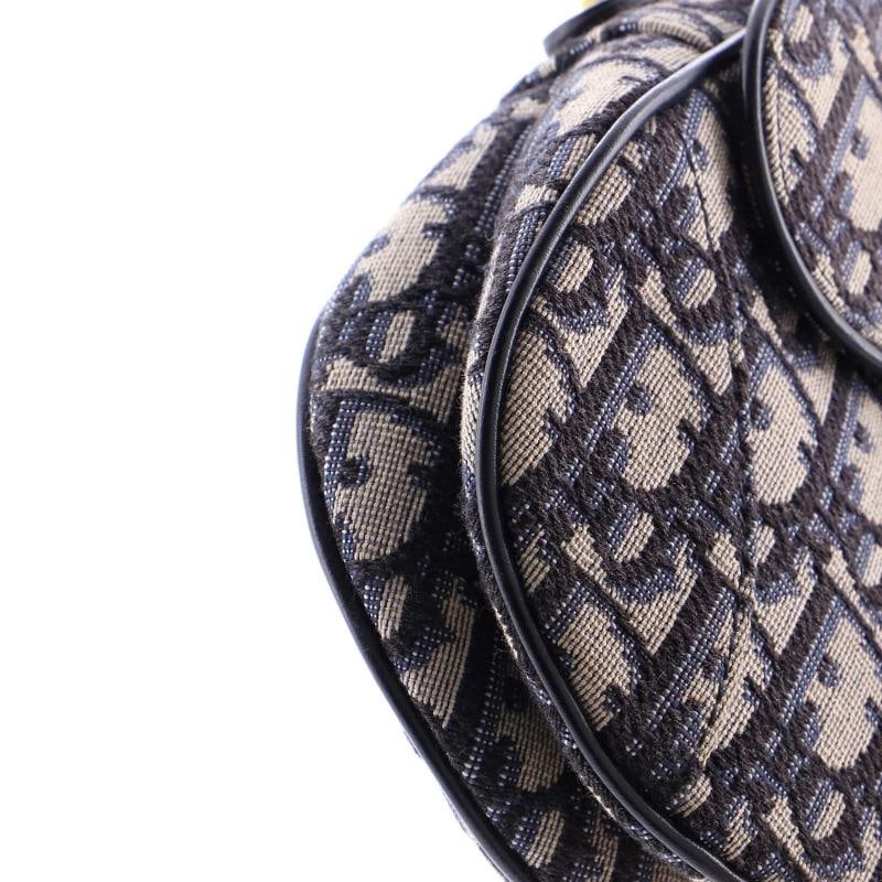 Christian Dior Saddle Handbag Oblique Canvas Mini - 6