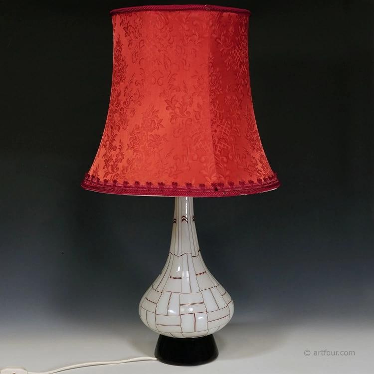 Vintage Barovier & Toso 'Sidone' Table Lamp, Murano circa 1960s - 2