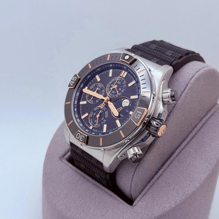 Breitling Super Chronomat Four Year Calendar I19320 44mm Black Dial Box Papers - 6