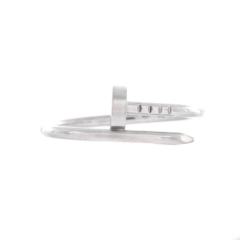 Cartier Juste un Clou Ring 18K White Gold Small