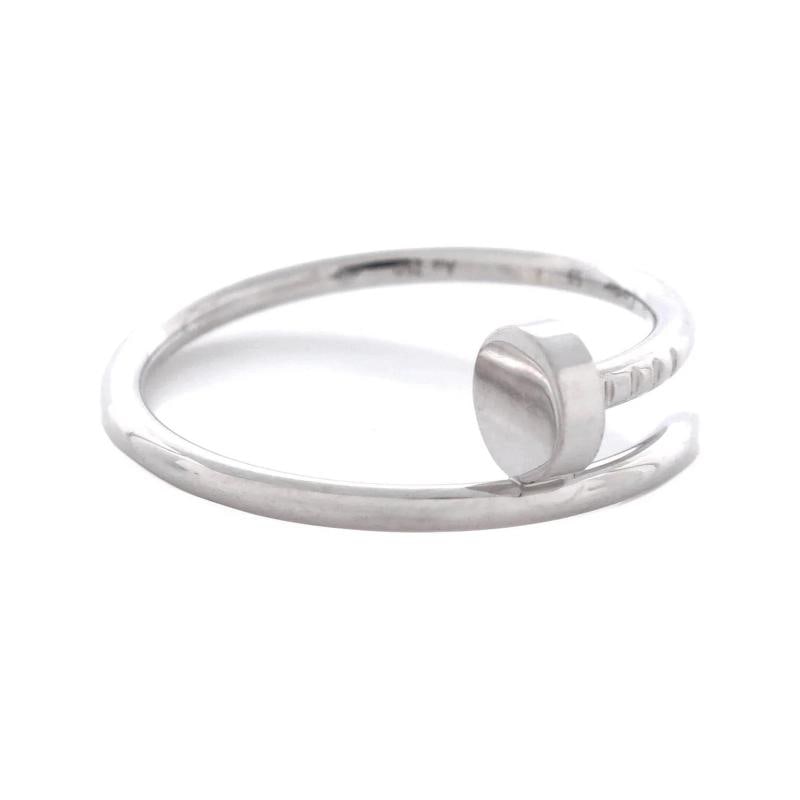 Cartier Juste un Clou Ring 18K White Gold Small - 2