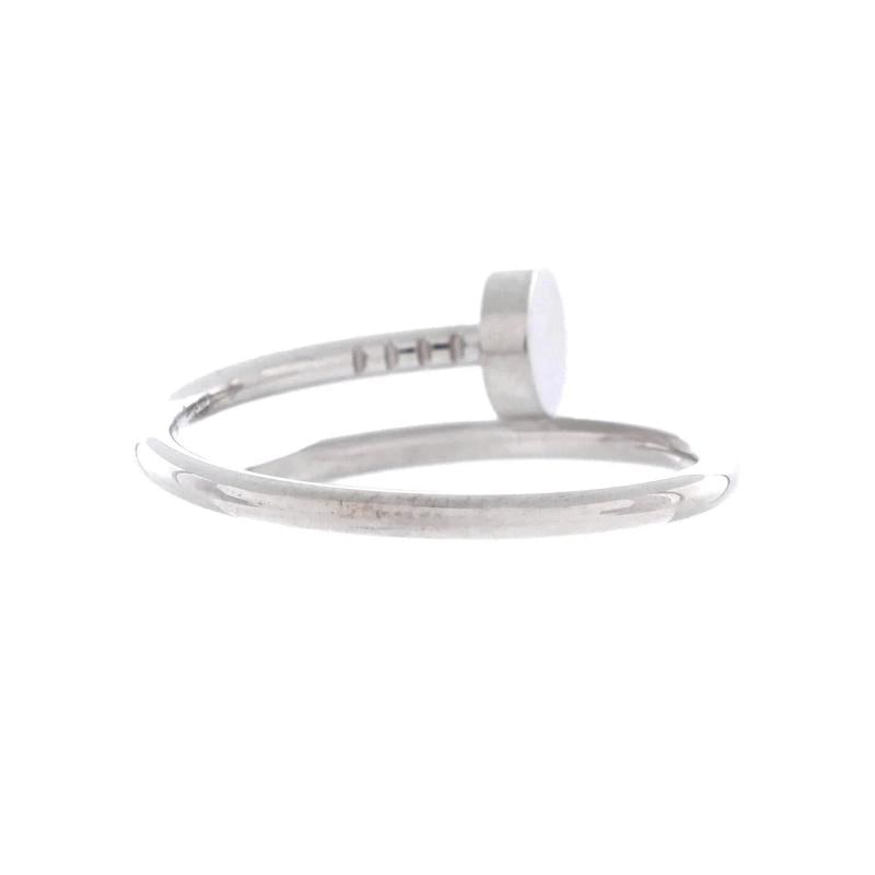 Cartier Juste un Clou Ring 18K White Gold Small - 3