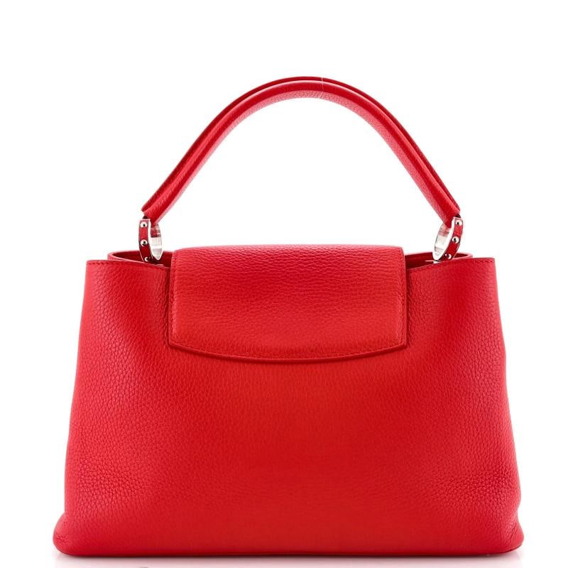 Louis Vuitton Capucines Bag Leather MM - 3