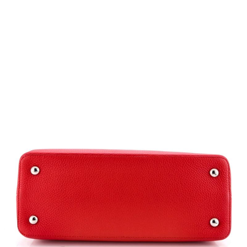 Louis Vuitton Capucines Bag Leather MM - 4