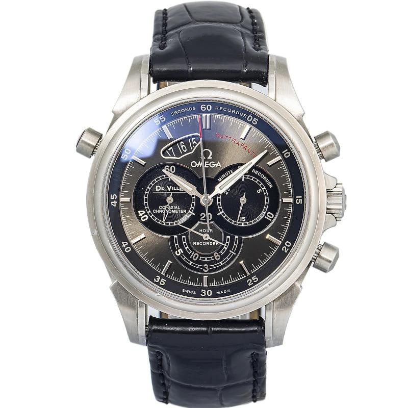 Omega De Ville 422.13.44.51.06.001 Complete 2016 SS Gray Dial Auto Men 44MM: Condition: Pre-owned - Good: This item has been gently used but is in good condition. It might have a few signs ... Read moreabout the conditionPre-owned - Good: This item has been gently used but is