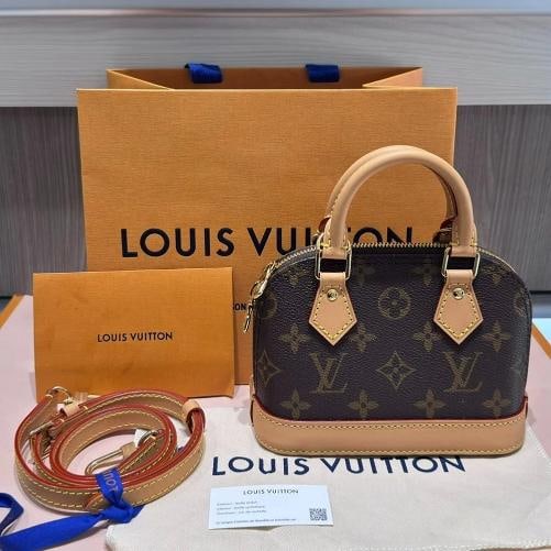 Louis Vuitton Nano Alma Monogram Canvas Crossbody Bag (1 of 12)