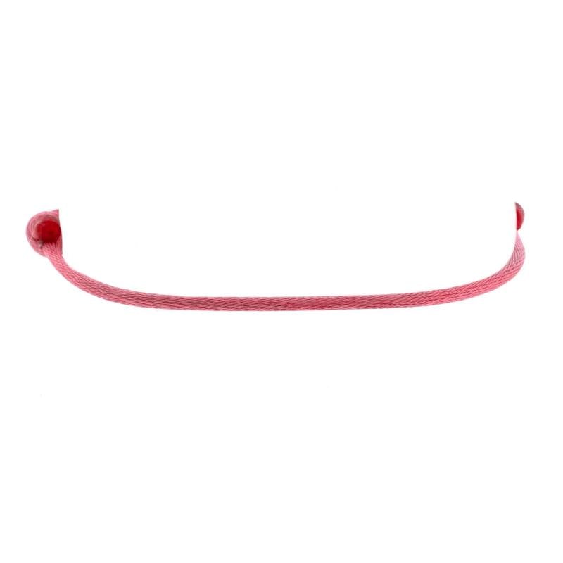 Cartier Trinity On Cord Bracelet Silk Cord with 18K Tricolor Gold - 3