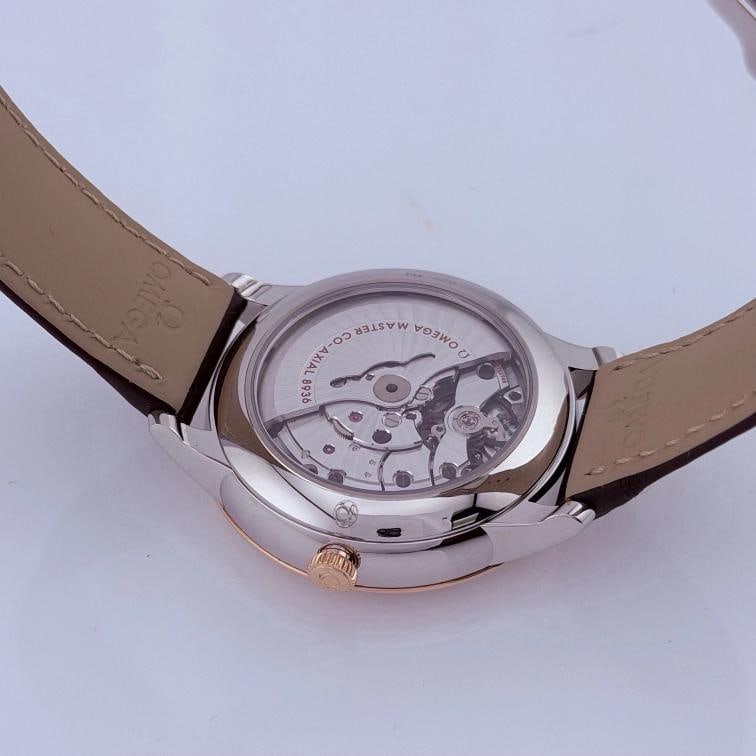 Omega De Ville Prestige 434.23.41.20.02.001 41mm 18k Sedna Gold Steel Box Paper - 11