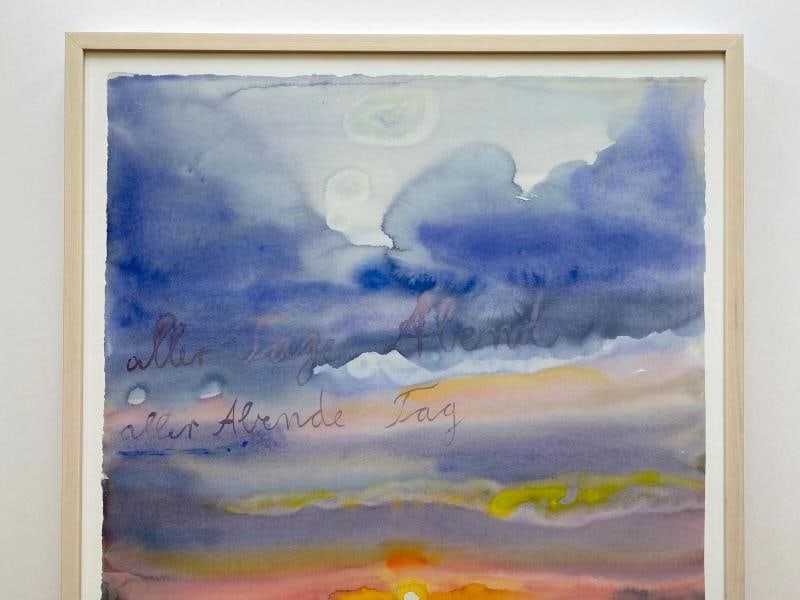 ANSELM KIEFER RARE EXPRESSIONIST LITHOGRAPH PRINT FRAMED LARGE EXHIBITION POSTER - 2