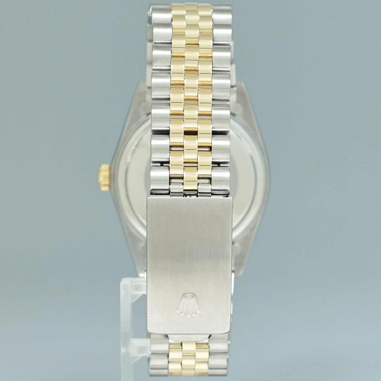 PEARL & DIAMOND BEZEL Rolex DateJust 16233 Two-Tone Yellow Gold Jubilee Watch - 5