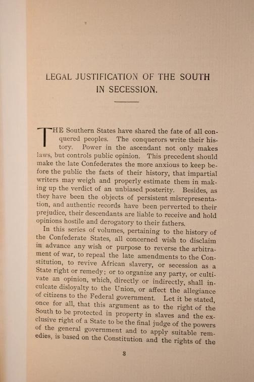 1899 Confederate Military History 1st Edition Fine Leather Bindings Foldout Maps - 7