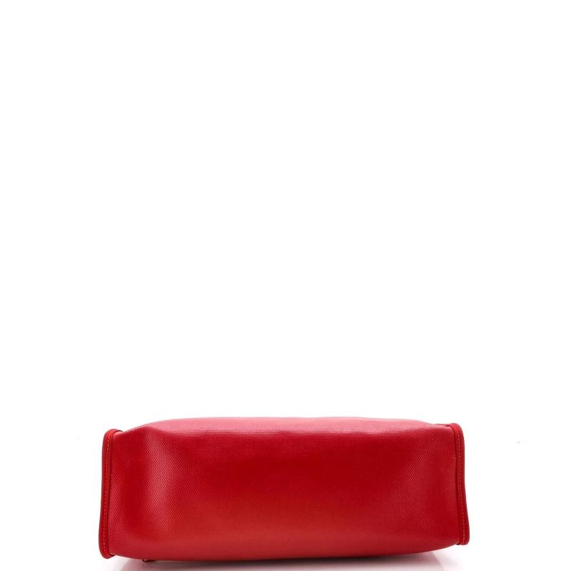 Hermes Herbag Zip Berline Vache Canvas and Leather 31 - 5