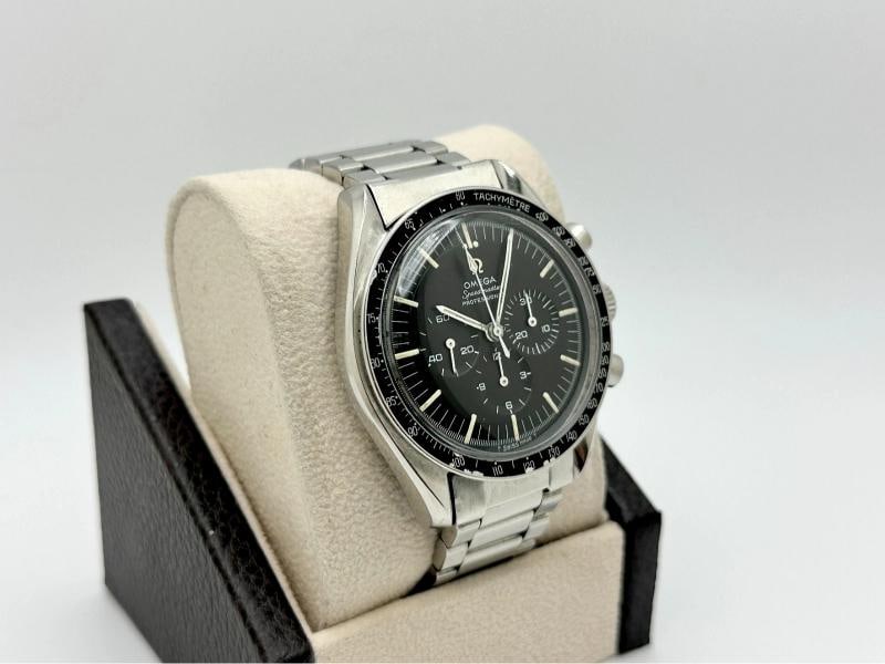 Vintage Omega Speedmaster Professional 145.012 42mm Black Dial Steel Unpolished - 6