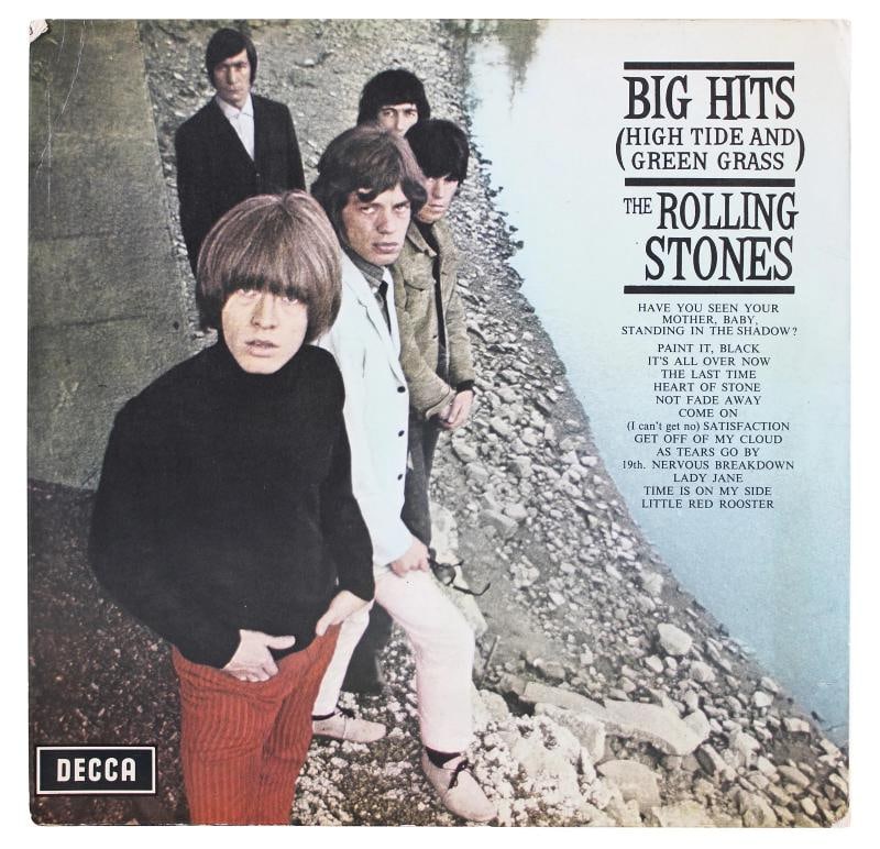 Rolling Stones (5) Jagger, Richards, Jones +2 Signed Big Hits Album JSA #YY86757 - 5