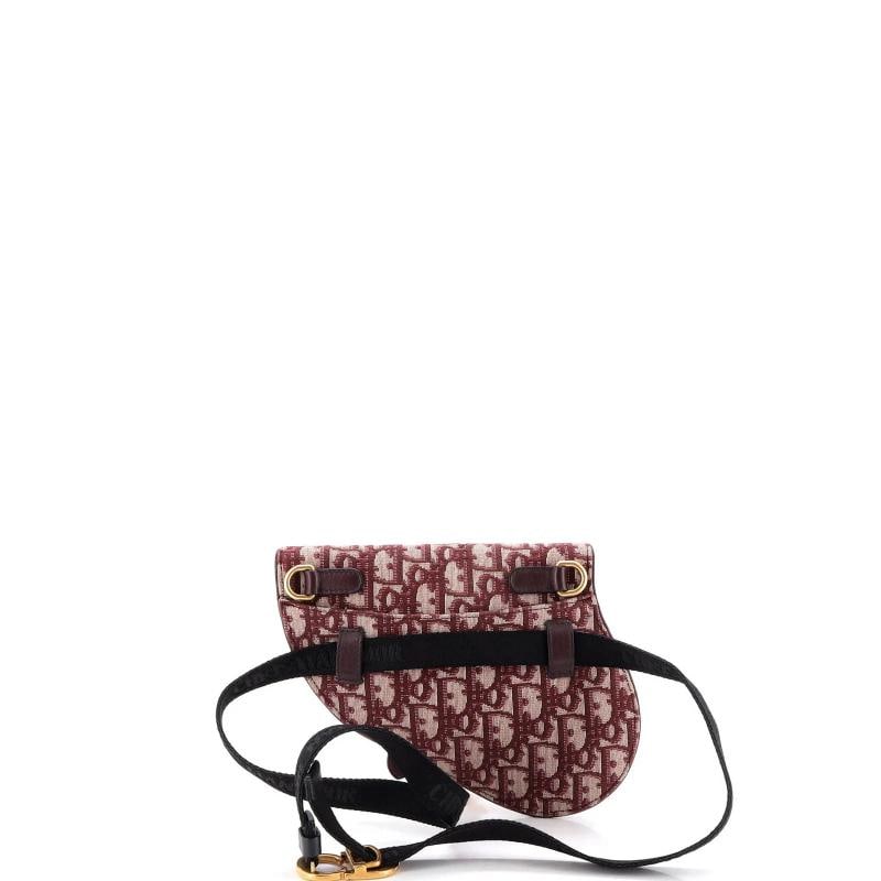 Christian Dior Saddle Belt Bag Oblique Canvas - 3