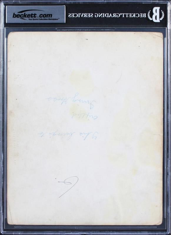 George Gershwin Signed 8x10 Black & White Gelatin Silver Print Photo BAS Slabbed - 2