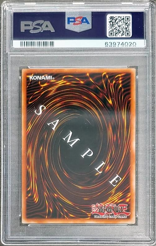 2002 SDY YU-GI-OH! Summond Skull #004 Sample Trading Card Grade 9! PSA Slabbed - 2
