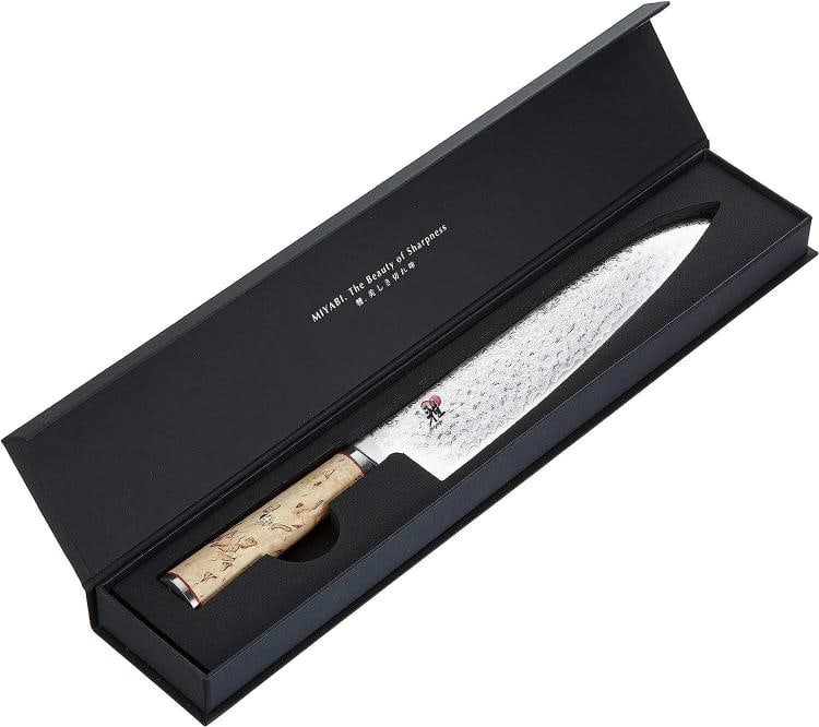 MIYABI 5000 MCD Gyutoh Knife Blade Length 24 cm, MC63: Condition: New: A brand-new, unused, unopened, undamaged item in its original packaging (where packaging is ... Read moreabout the conditionNew: A brand-new, unused, unopened, undamaged item in its