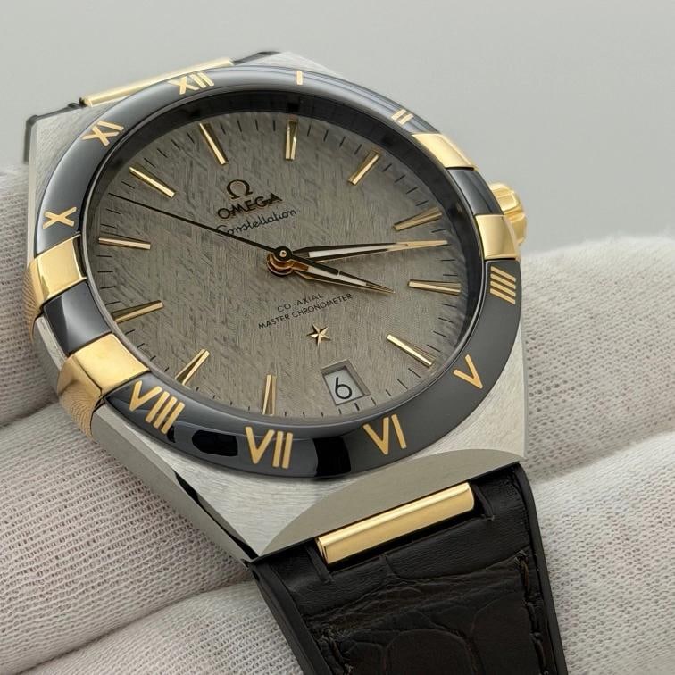 Omega Constellation 131.23.41.21.06.002 41mm 18K Yellow Gold Steel Box Paper - 12