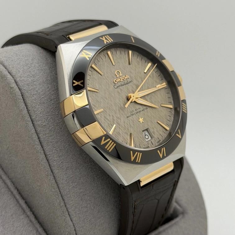 Omega Constellation 131.23.41.21.06.002 41mm 18K Yellow Gold Steel Box Paper - 6