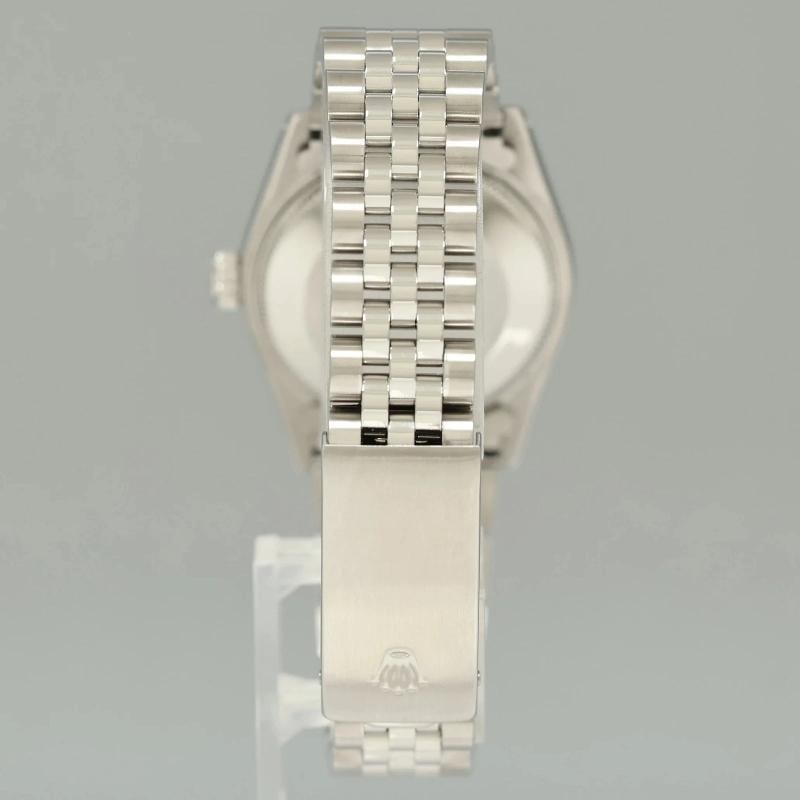 MINT Blue Diamond Ladies Rolex Midsize 31mm Datejust Jubilee Steel 68274 Watch - 5