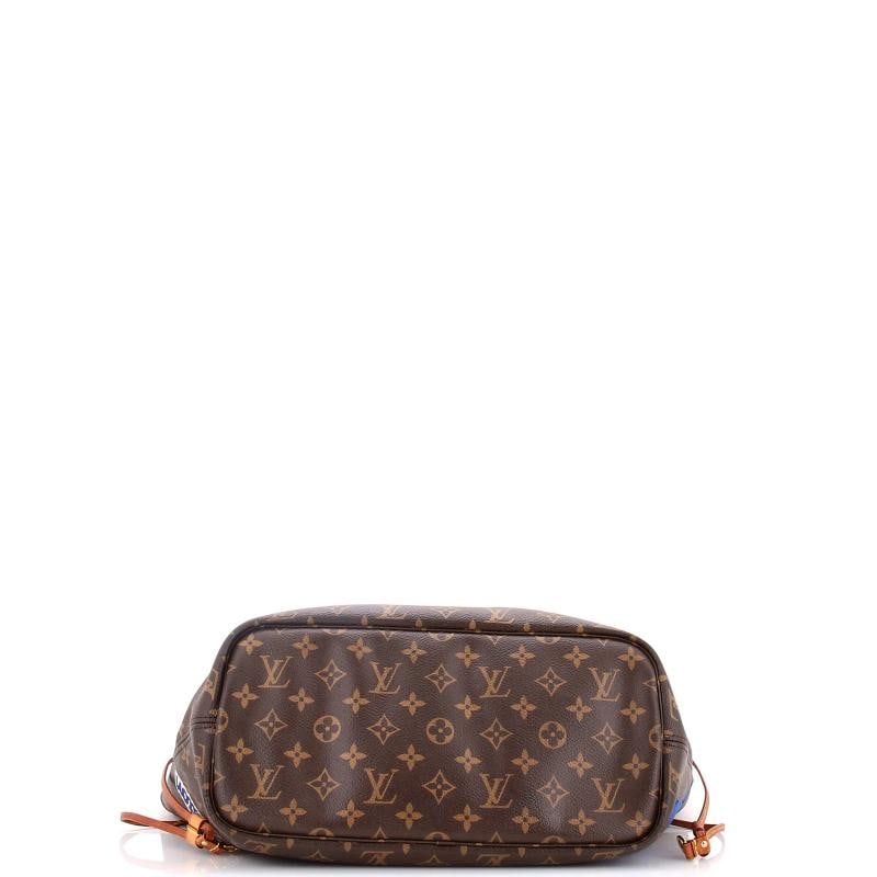 Louis Vuitton Neverfull NM Tote Limited Edition Patches Monogram Canvas MM - 5