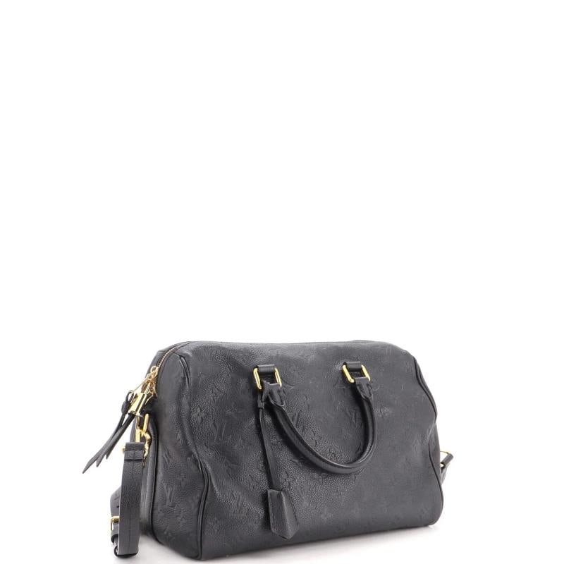Louis Vuitton Speedy Bandouliere Bag Monogram Empreinte Leather 30 - 2