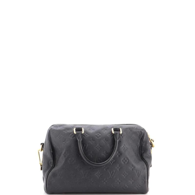 Louis Vuitton Speedy Bandouliere Bag Monogram Empreinte Leather 30 - 3