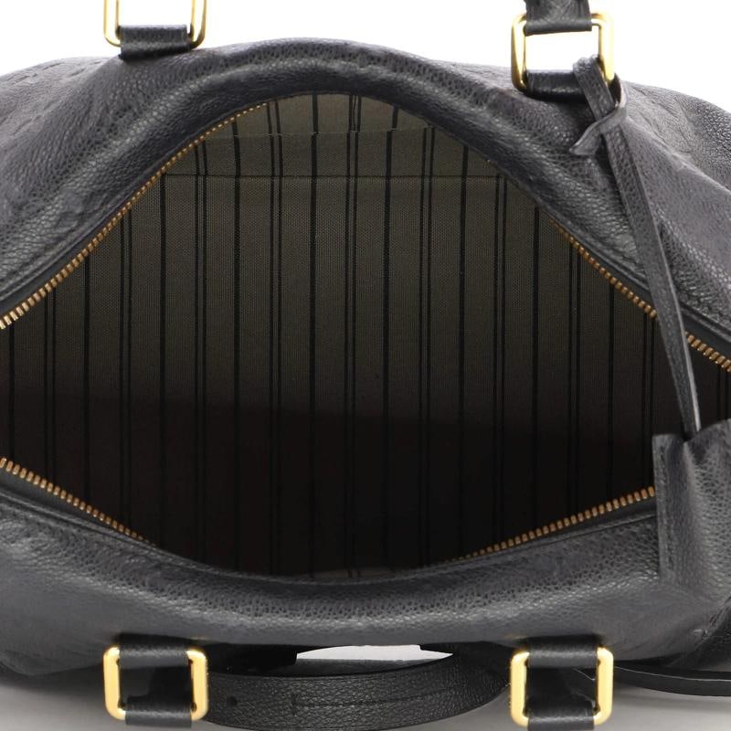 Louis Vuitton Speedy Bandouliere Bag Monogram Empreinte Leather 30 - 5