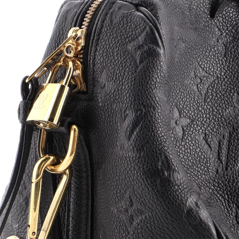 Louis Vuitton Speedy Bandouliere Bag Monogram Empreinte Leather 30 - 6