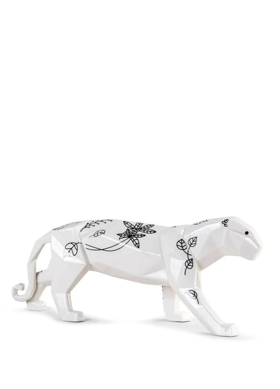 LladrÃƒÂ² Panther Sculpture wild black Limited Ref. 01009790 - Official: LladrÃƒÂ² Panther Sculpture wild black Limited Ref. 01009790 - Official Material: Porcelain LladrÃƒÂ² Panther - Dimensions: Height: 19 cm x Width x 12 - Lenght