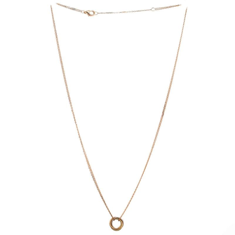 Cartier Trinity Choker Necklace 18K Tricolor Gold - 2