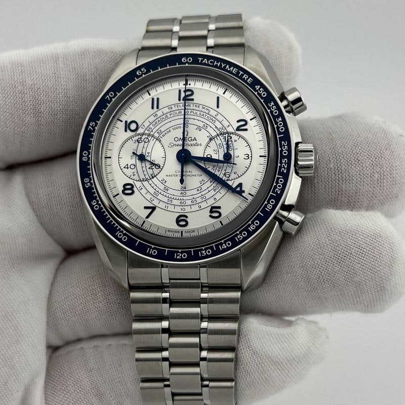 Omega Speedmaster Chronoscope 329.30.43.51.02.001 43mm Stainless Steel Box Paper - 2